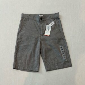 Old Navy Flat-Front Heather Chino Shorts Size 12